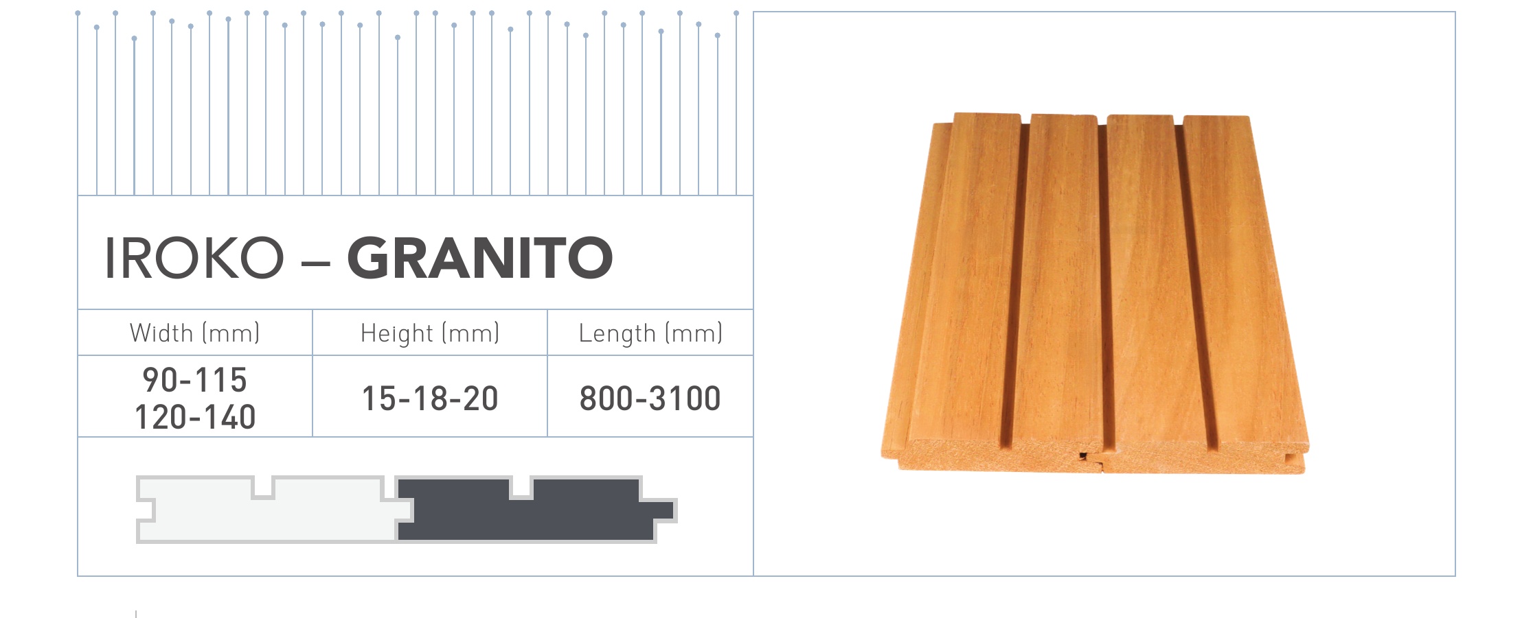 Iroko Granito