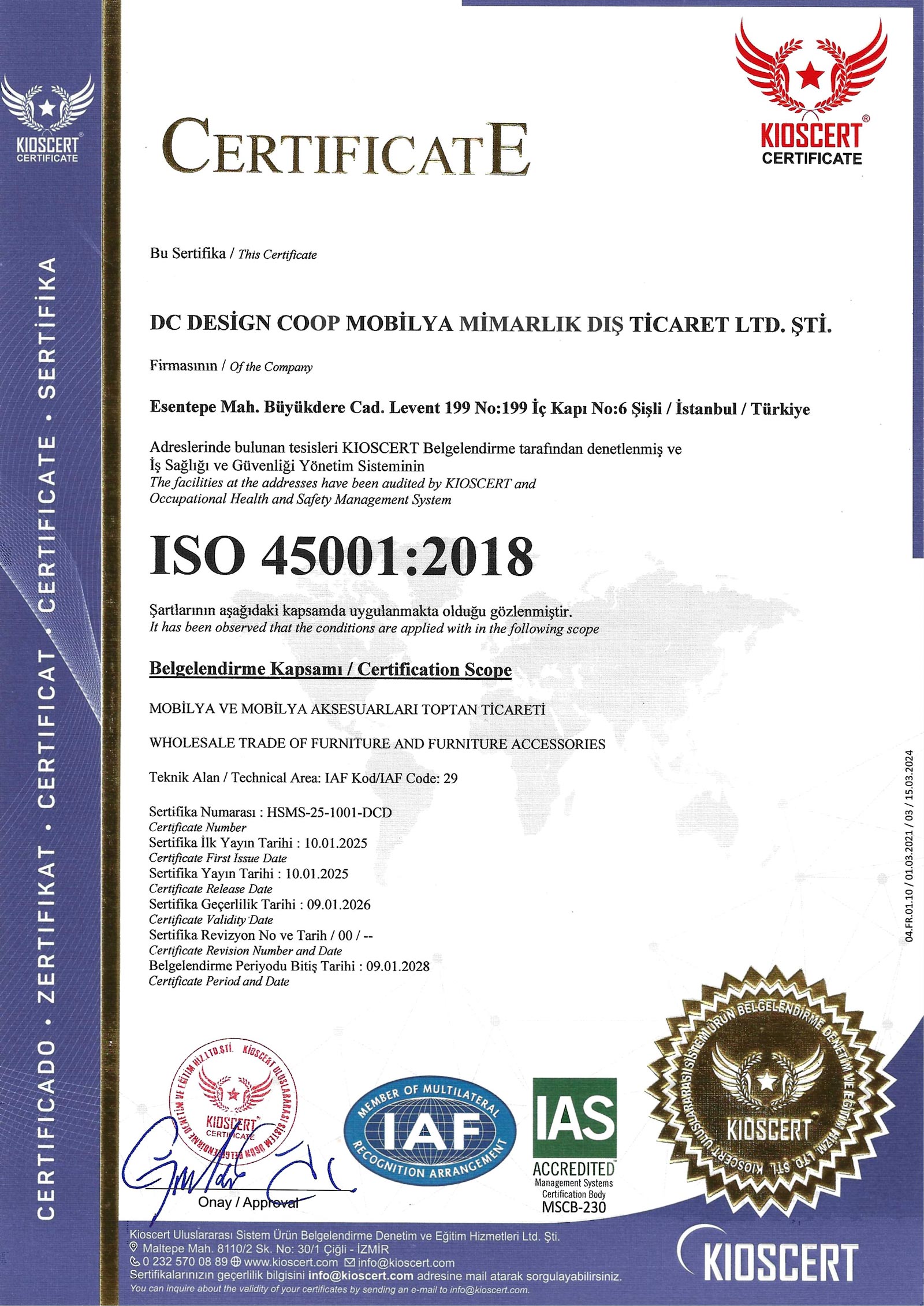 ISO 45001:2018